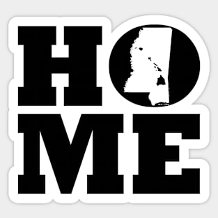 Mississippi and Hawai'i HOME Roots by Hawaii Nei All Day Sticker